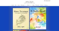 Desktop Screenshot of jeffreyagrell.com